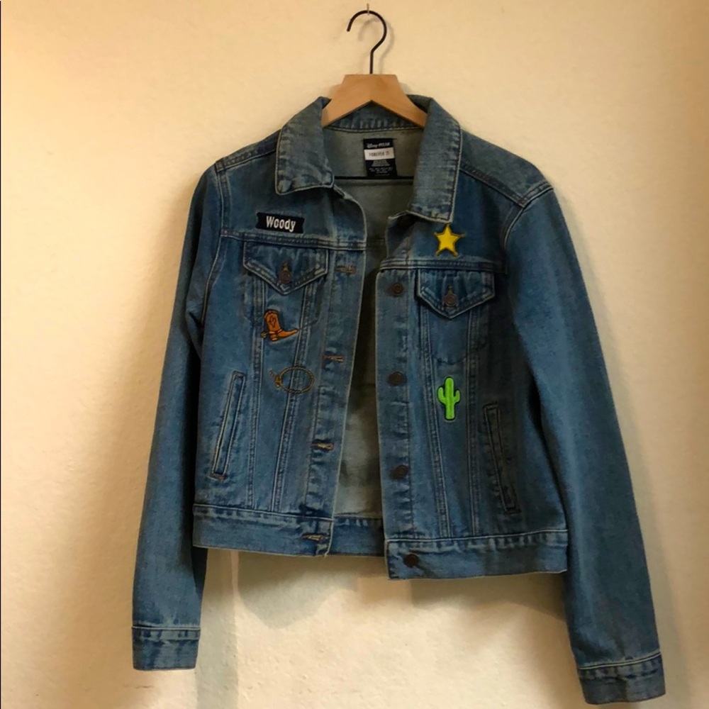 Toy Story Jean Jacket with Patches (Disney Pixar)